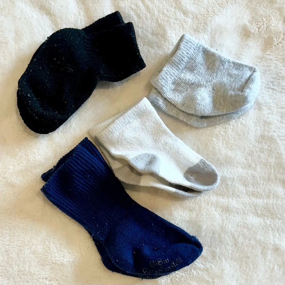 Baby/Toddler Assorted Socks - 0-6 Months